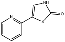 2-Hydroxy-5-(2-pyridyl)thiazole Struktur