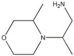 2-(3-methylmorpholin-4-yl)propan-1-amine Struktur