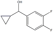 cyclopropyl(3,4-difluorophenyl)methanol Struktur