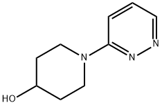 1-(pyridazin-3-yl)piperidin-4-ol Struktur