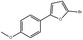 2-Bromo-5-(4-methoxyphenyl)furan Struktur