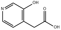 2-(3-hydroxypyridin-4-yl)acetic acid Struktur