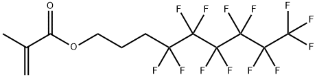 4,4,5,5,6,6,7,7,8,8,9,9,9-tridecafluorononyl methacrylate Struktur