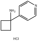 1-(pyridin-4-yl)cyclobutan-1-amine dihydrochloride Struktur