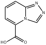 [1,2,4]Triazolo[4,3-a]pyridine-5-carboxylic acid Struktur