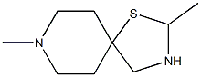 2,8-dimethyl-1-thia-3,8-diazaspiro[4.5]decane Struktur