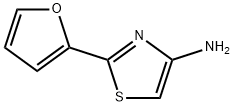 4-Amino-2-(2-furyl)thiazole Struktur