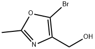 (5-bromo-2-methyl-1,3-oxazol-4-yl)methanol Struktur