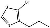 5-Bromo-4-(n-propyl)thiazole Struktur