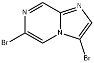 3,6-Dibromoimidazo[1,2-a]pyrazine Struktur