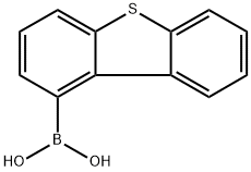 B-1-dibenzothienylBoronic acid Struktur