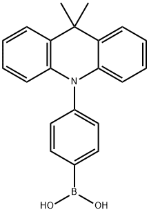 4-(9,9-Dimethyl-9,10-dihydroacridine)phenylboronic acid Struktur