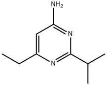 6-ethyl-2-(propan-2-yl)pyrimidin-4-amine Struktur