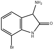 3-Amino-7-bromoindolin-2-one Struktur