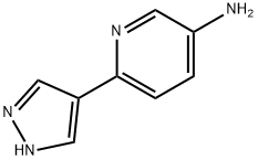 3-Amino-6-(pyrazol-4-yl)pyridine Struktur