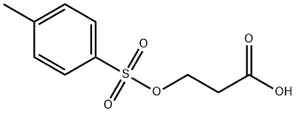 3-(tosyloxy)propionic acid Struktur