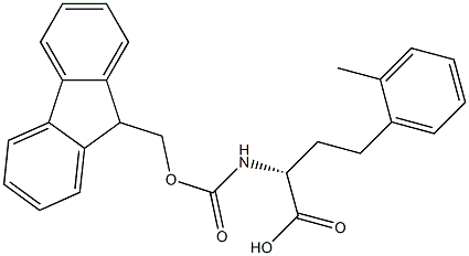 Fmoc-2-methyl-D-homophenylalanine Struktur