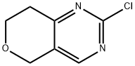 2-chloro-5H,7H,8H-pyrano[4,3-d]pyrimidine Struktur