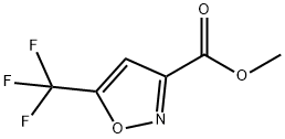 methyl 5-(trifluoromethyl)isoxazole-3-carboxylate Struktur