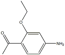 1-(4-Amino-2-ethoxy-phenyl)-ethanone Struktur