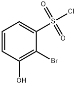 Benzenesulfonyl chloride, 2-bromo-3-hydroxy- Struktur