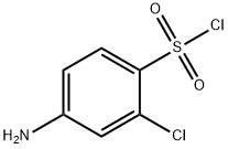 Benzenesulfonyl chloride, 4-amino-2-chloro- Struktur