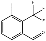 3-methyl-2-(trifluoromethyl)benzaldehyde Struktur