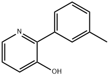 3-Hydroxy-2-(3-tolyl)pyridine Struktur