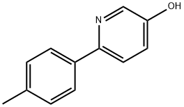 3-Hydroxy-6-(4-tolyl)pyridine Struktur