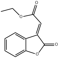 ETHYL (E)-2-(2-OXOBENZOFURAN-3(2H)-YLIDENE)ACETATE Struktur