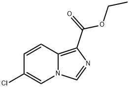 ethyl 6-chloroimidazo[1,5-a]pyridine-1-carboxylate Struktur