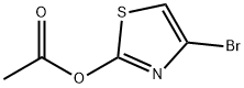 4-Bromo-2-acetoxythiazole Struktur