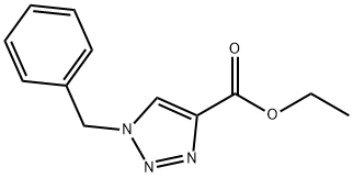 1-Benzyl-1H-1,2,3-triazole-4-carboxylic acid ethyl ester Struktur