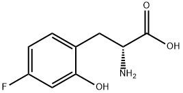 (2R)-2-AMINO-3-(4-FLUORO-2-HYDROXYPHENYL)PROPANOIC ACID Struktur