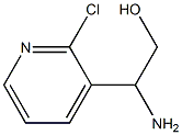 2-AMINO-2-(2-CHLOROPYRIDIN-3-YL)ETHAN-1-OL Struktur