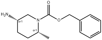 (3R,6S)-1,6-dimethylpiperidin-3-amine Struktur