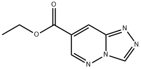 1,2,4-Triazolo[4,3-b]pyridazine-7-carboxylic acid ethyl ester Struktur