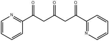 1,5-bis(pyridin-2-yl)pentane-1,3,5-trione Struktur