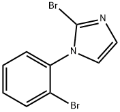 2-bromo-1-(2-bromophenyl)-1H-imidazole Struktur