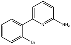 6-(2-BROMOPHENYL)PYRIDIN-2-AMINE Struktur