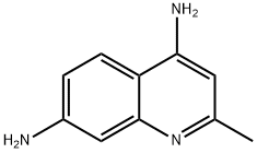 2-Methylquinoline-4,7-diamine Struktur