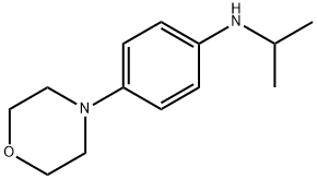 4-(morpholin-4-yl)-N-(propan-2-yl)aniline Struktur