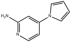 2-AMINO-4-(1H-PYRROL-1-YL)PYRIDINE Struktur