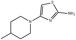 2-Amino-4-(4-methylpiperidino)thiazole Struktur