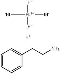 (C6H5CH2CH2NH3)2PbI4
(PEA2PbI4) Struktur