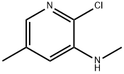 (2-Chloro-5-methylpyridin-3-yl)methylamine Struktur