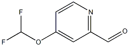 4-(difluoromethoxy)picolinaldehyde Struktur