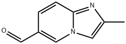 2-methylimidazo[1,2-a]pyridine-6-carbaldehyde Struktur