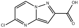 5-chloropyrazolo[1,5-a]pyrimidine-2-carboxylic acid Struktur