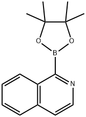 Isoquinoline, 1-(4,4,5,5-tetramethyl-1,3,2-dioxaborolan-2-yl)- Struktur